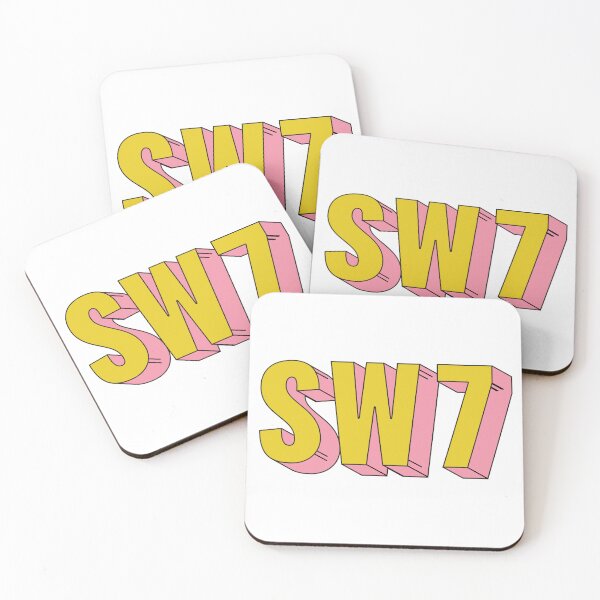 Item preview, SW7 London Postcode Typography Gift designed and sold by eccrafted.