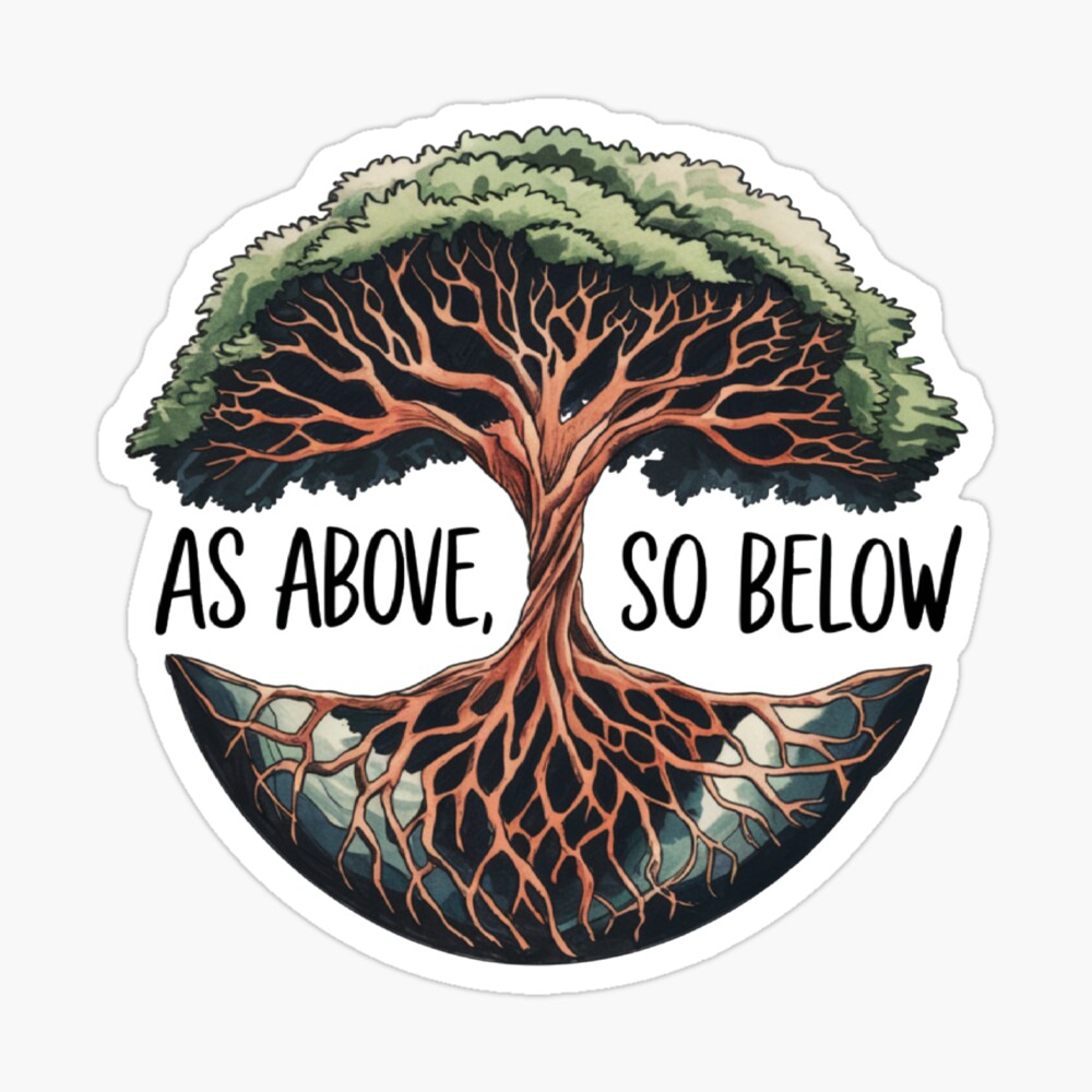 Cute As above so below Photographic Print
