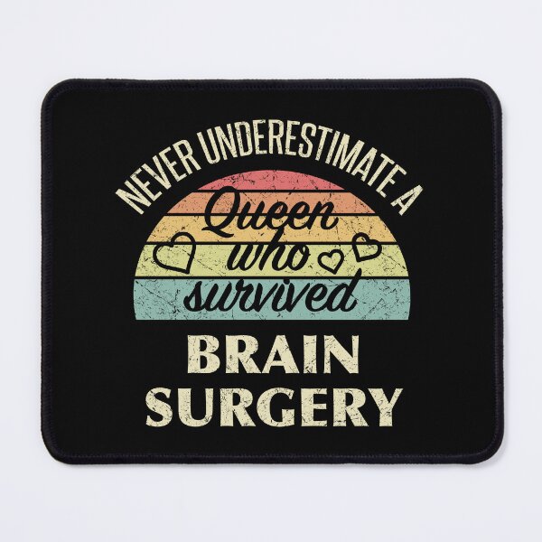 Item preview, Brain Surgery Recovery Queen designed and sold by thepixelgarden.