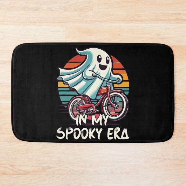 Item preview, Halloween In My Spooky Era Ghost Bicycle designed and sold by LuminOrb.