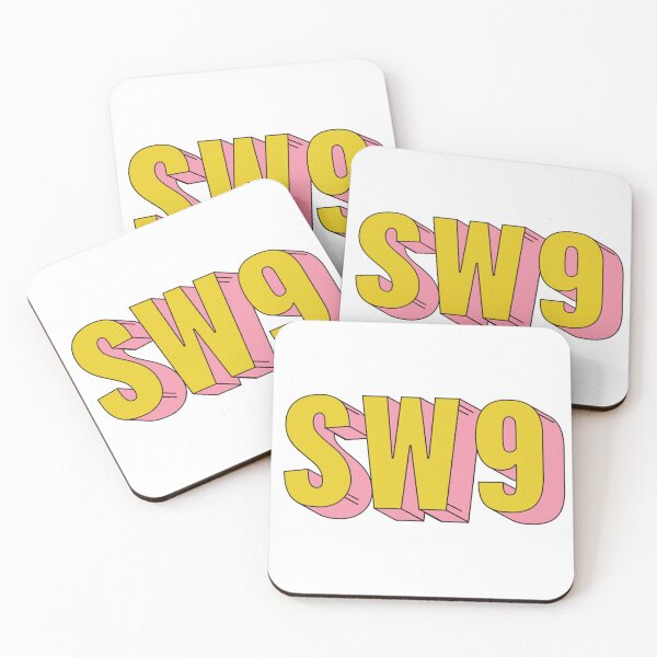 Item preview, SW9 London Postcode Typography Gift designed and sold by eccrafted.