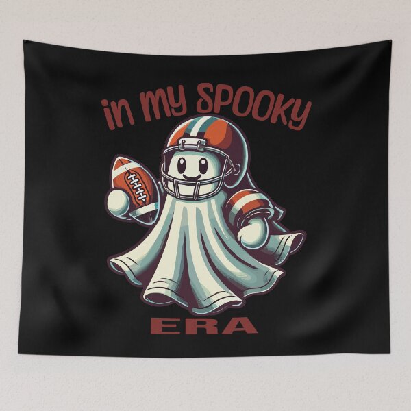 Item preview, Halloween Football Ghost in My Spooky Era designed and sold by LuminOrb.