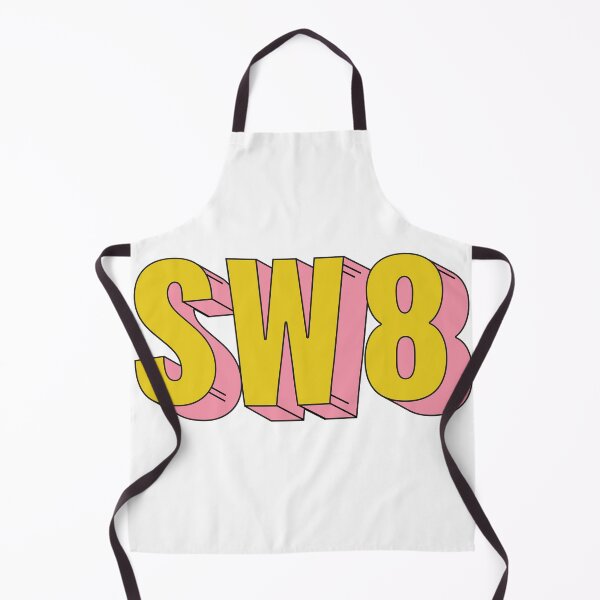 Item preview, SW8 London Postcode Typography Gift designed and sold by eccrafted.