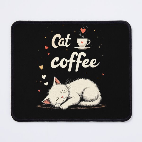 Item preview, Cat Dreaming of Coffee designed and sold by Lukasz Kobylka.