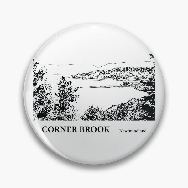 Item preview, Corner Brook Newfoundland designed and sold by Lakeric Cityscapes.