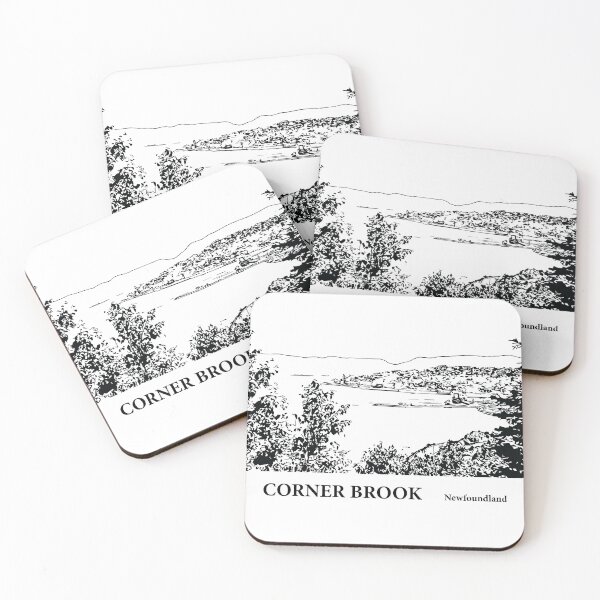 Item preview, Corner Brook Newfoundland designed and sold by Lakeric Cityscapes.