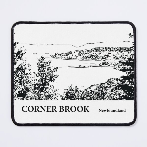 Item preview, Corner Brook Newfoundland designed and sold by Lakeric Cityscapes.