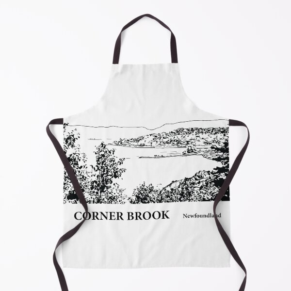 Item preview, Corner Brook Newfoundland designed and sold by Lakeric Cityscapes.