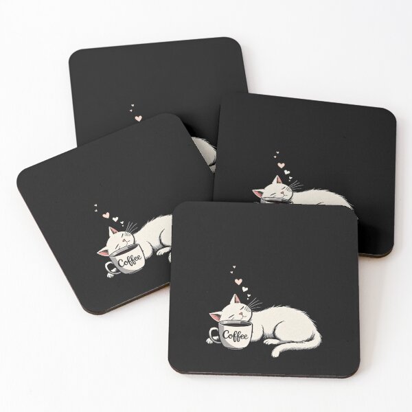 Item preview, Cat Dreaming of Coffee designed and sold by Lukasz Kobylka.
