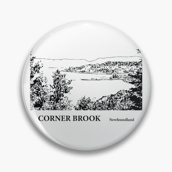 Item preview, Corner Brook Newfoundland designed and sold by Lakeric Cityscapes.
