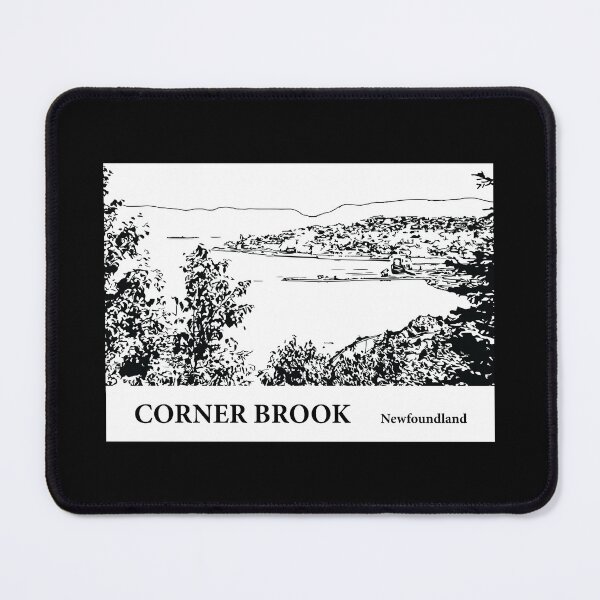 Item preview, Corner Brook Newfoundland designed and sold by Lakeric Cityscapes.