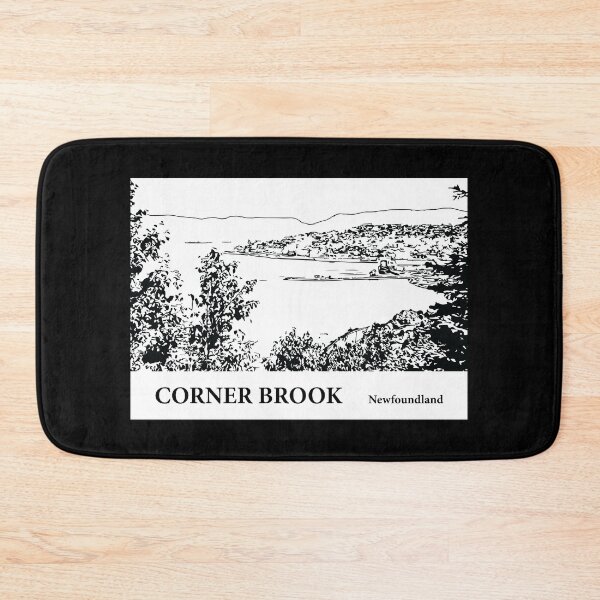Item preview, Corner Brook Newfoundland designed and sold by Lakeric Cityscapes.