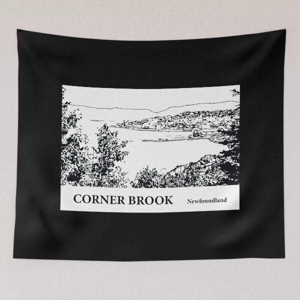 Item preview, Corner Brook Newfoundland designed and sold by Lakeric Cityscapes.