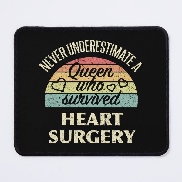 Item preview, Heart Surgery Recovery Queen designed and sold by thepixelgarden.