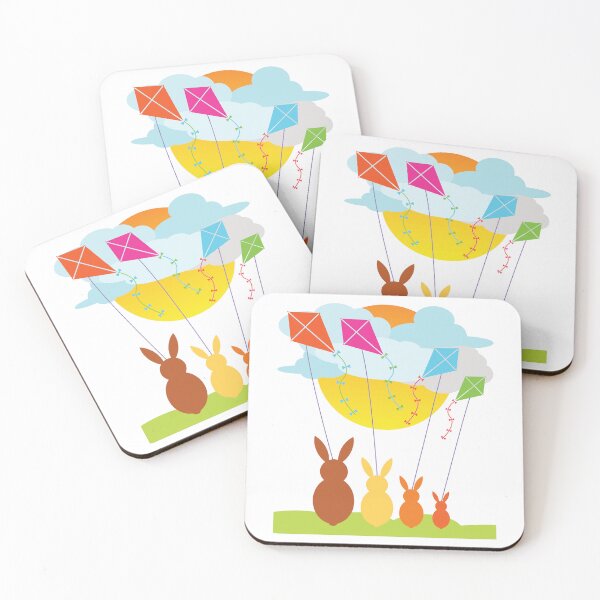 Item preview, Rabbit family flying a kite. designed and sold by MiPa78.