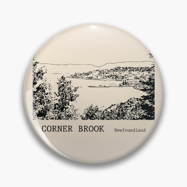 Item preview, Corner Brook Newfoundland designed and sold by Lakeric Cityscapes.