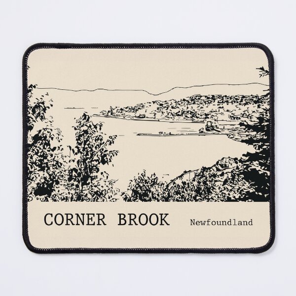 Item preview, Corner Brook Newfoundland designed and sold by Lakeric Cityscapes.