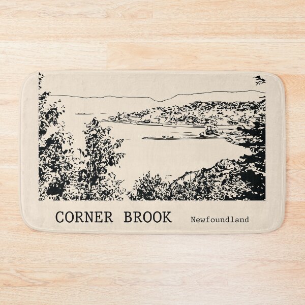 Item preview, Corner Brook Newfoundland designed and sold by Lakeric Cityscapes.