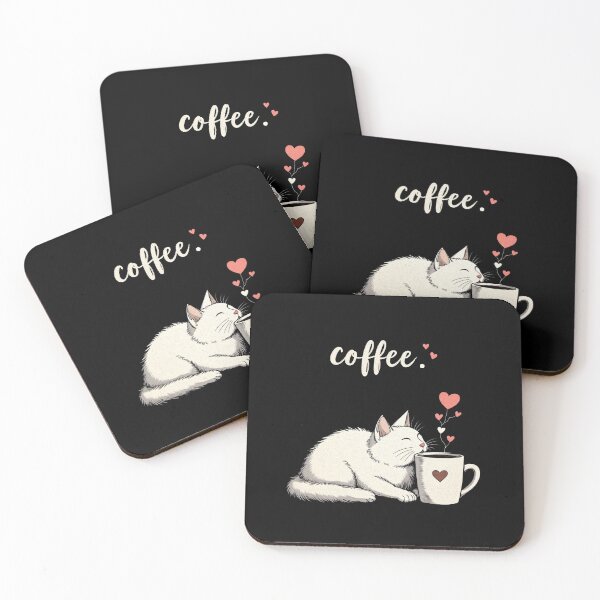 Item preview, Cat Dreaming of Coffee designed and sold by Lukasz Kobylka.