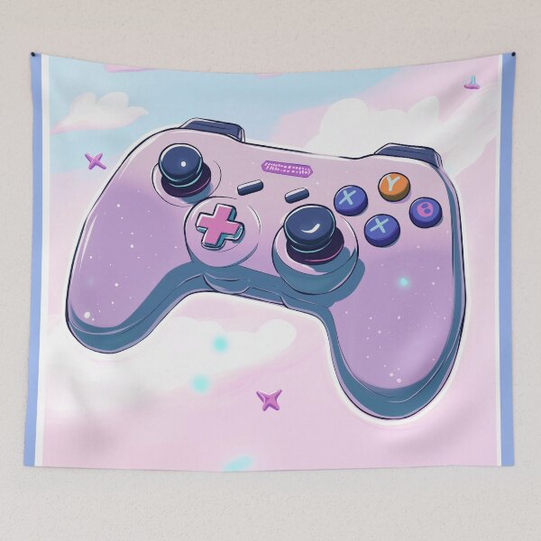 Item preview, Vaporwave controler designed and sold by Mabillon.