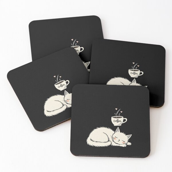 Item preview, Cat Dreaming of Coffee designed and sold by Lukasz Kobylka.