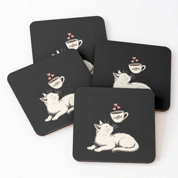 Item preview, Cat Dreaming of Coffee designed and sold by Lukasz Kobylka.