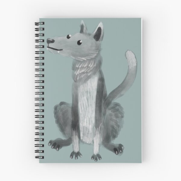 Item preview, Wolf drawing designed and sold by Matt Corrigan.