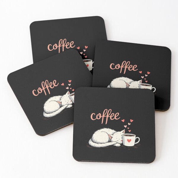 Item preview, Cat Dreaming of Coffee designed and sold by Lukasz Kobylka.