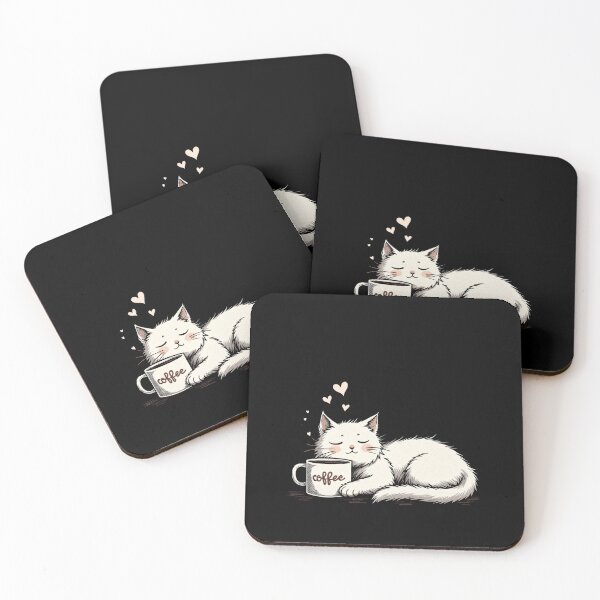 Item preview, Cat Dreaming of Coffee designed and sold by Lukasz Kobylka.