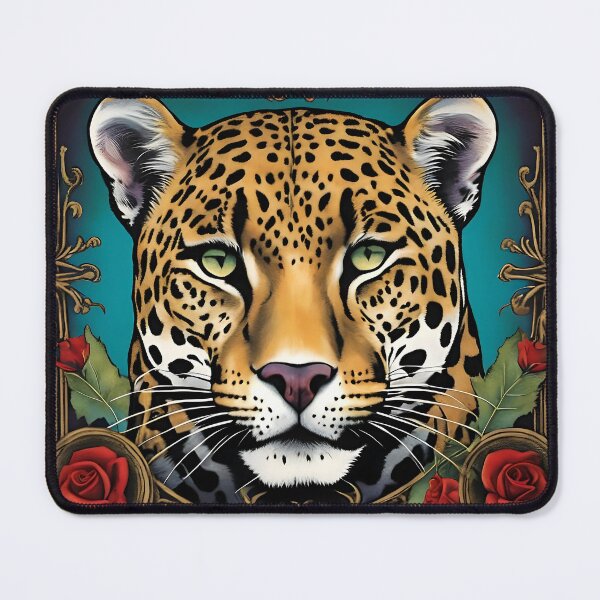 Item preview, Classic Leopard Vintage Stamp Art designed and sold by Vintagestamps.