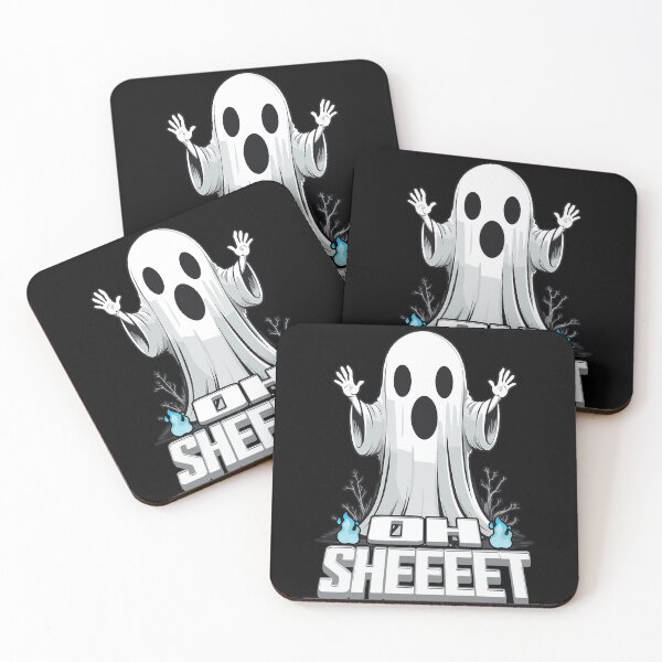 Item preview, Oh Sheeeet Ghost Halloween Lustig Geist designed and sold by LuminOrb.