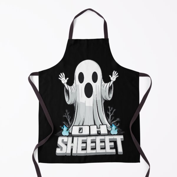Item preview, Oh Sheeeet Ghost Halloween Lustig Geist designed and sold by LuminOrb.