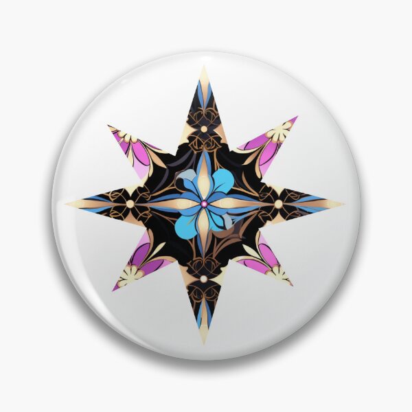Item preview, Geometric Motif Love Friendship Connection Star designed and sold by G-M-Designs.