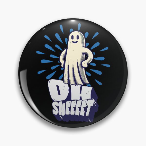 Item preview, Oh Sheet Halloween Lustig Gespenst Fun designed and sold by LuminOrb.