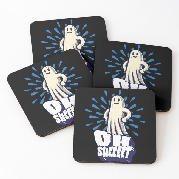 Item preview, Oh Sheet Halloween Lustig Gespenst Fun designed and sold by LuminOrb.