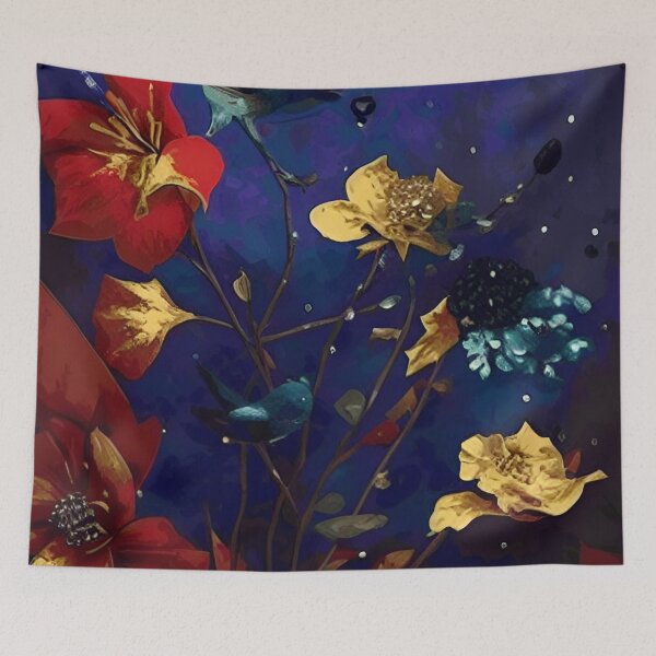 Item preview, Rich Flowers designed and sold by BubbleGalaxy.