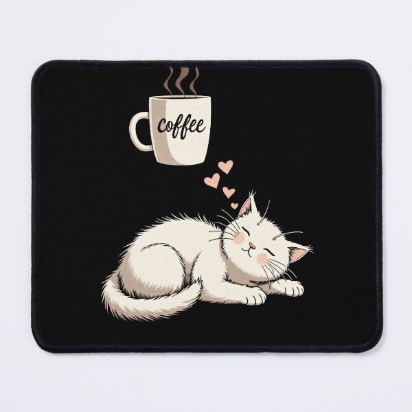 Item preview, Cat Dreaming of Coffee designed and sold by Lukasz Kobylka.