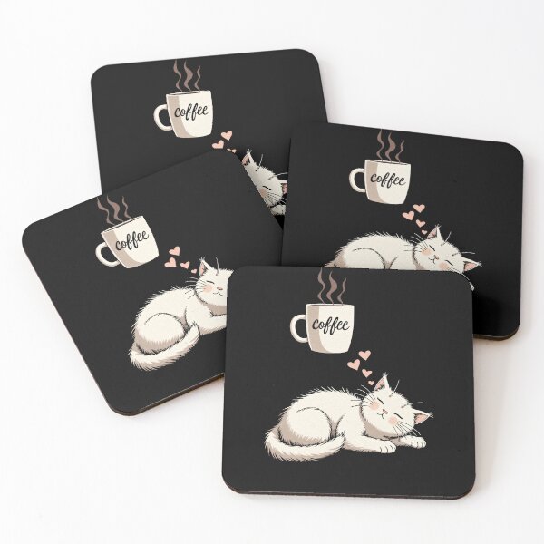 Item preview, Cat Dreaming of Coffee designed and sold by Lukasz Kobylka.