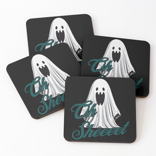 Item preview, Oh Sheeeet Halloween Lustig Gespenst designed and sold by LuminOrb.