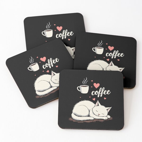 Item preview, Cat Dreaming of Coffee designed and sold by Lukasz Kobylka.