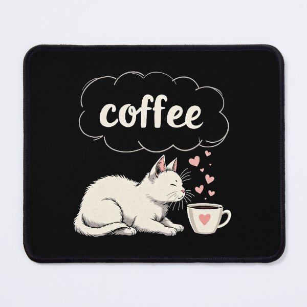 Item preview, Cat Dreaming of Coffee designed and sold by Lukasz Kobylka.