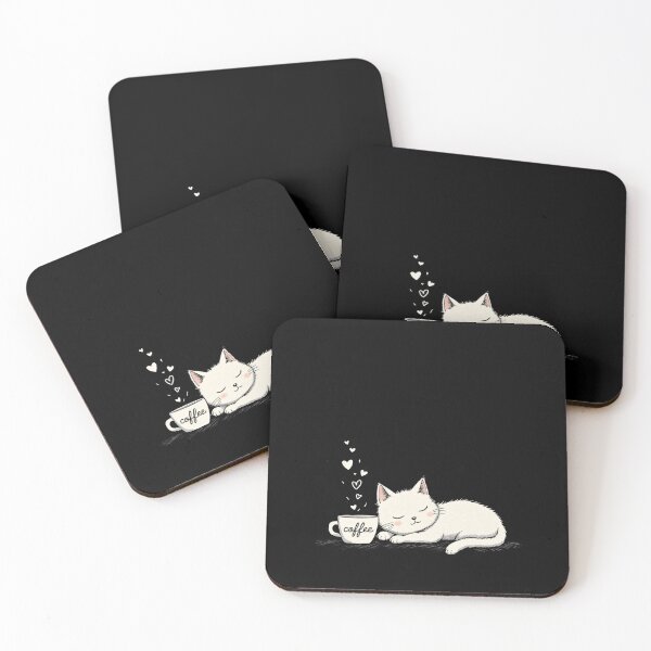 Item preview, Cat Dreaming of Coffee designed and sold by Lukasz Kobylka.