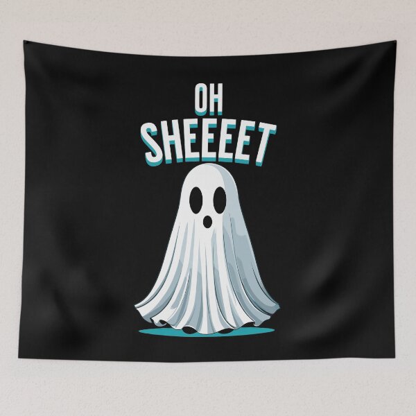 Item preview, Halloween Oh Sheeeet Gespenst Lustig Ghost Fun designed and sold by LuminOrb.