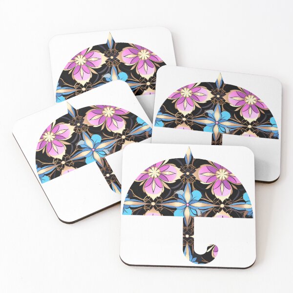 Item preview, Geometric Motif Love Friendship Connection Protection Umbrella designed and sold by G-M-Designs.