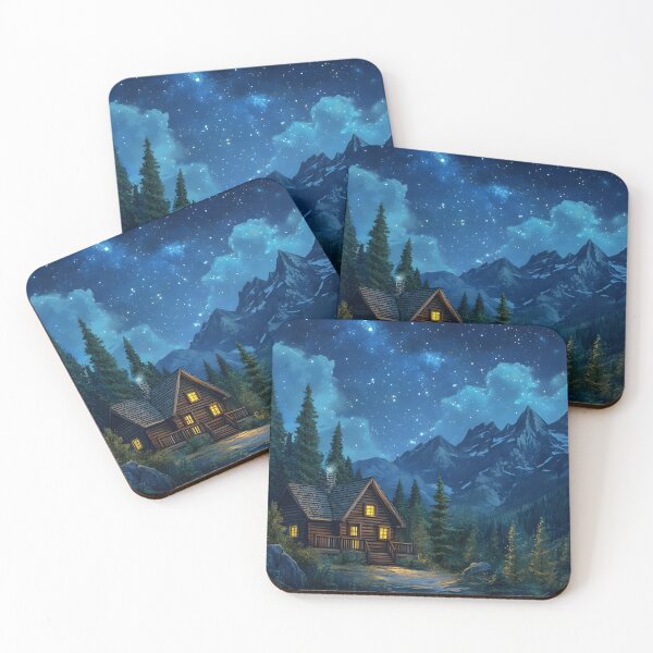 Item preview, Secluded Mountain Cabin Retreat designed and sold by Alin Richard Iovănuț.