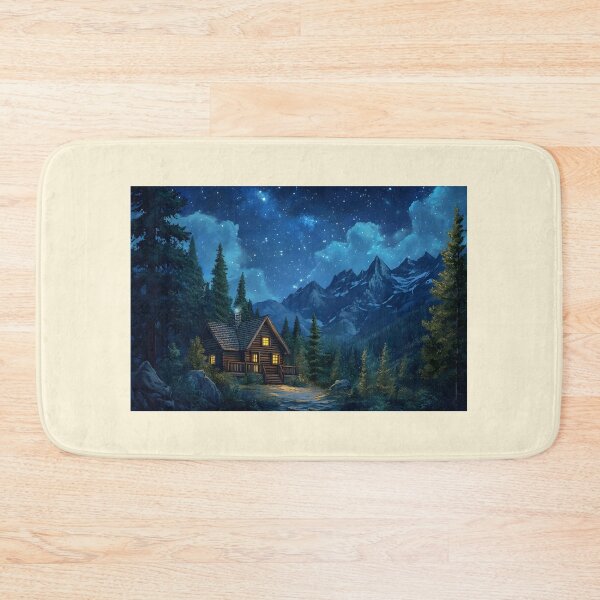 Item preview, Secluded Mountain Cabin Retreat designed and sold by Alin Richard Iovănuț.