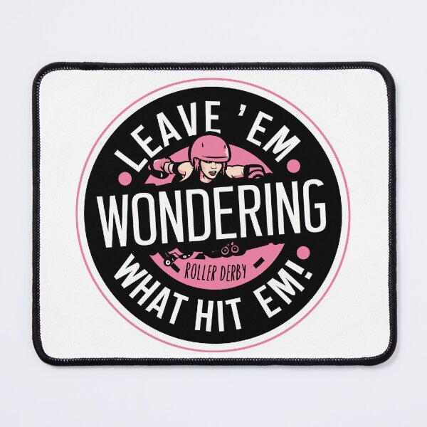 Item preview, Leave Em Wondering What Hit Em! designed and sold by Angry Swan Designs.