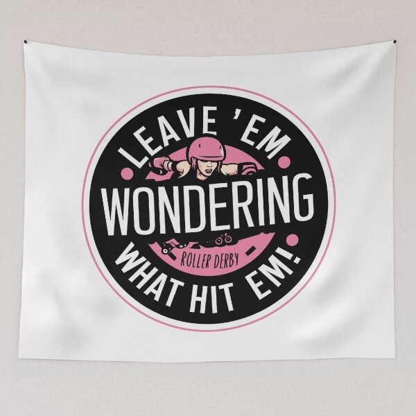 Item preview, Leave Em Wondering What Hit Em! designed and sold by Angry Swan Designs.