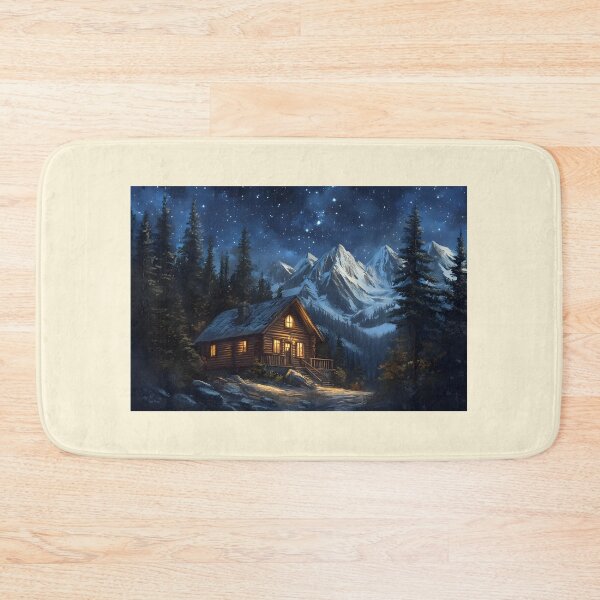 Item preview, Secluded Mountain Cabin Retreat designed and sold by Alin Richard Iovănuț.