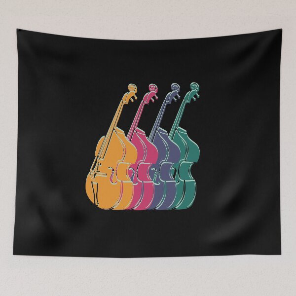 Item preview,  I love play the double bass , jazz , blues music,  double bass lover, bass lover designed and sold by KolorellaS.